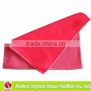 Microfiber Dish Cloth Best Kitchen Cloths Cleaning Cloths With Poly Scour Side(30*30cm)For Household Cleaning thumbnail-1
