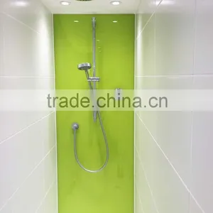 Toughened Glass Bathroom Splashbacks Silkscreen Printing With AS/NZS2208:1996, BS6206, EN12150 Certificate thumbnail-1