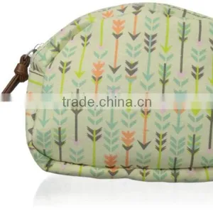 High Quality Customized Design Zipper Enclosure Women Purse Wallet Make Up Bag thumbnail-1