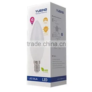 LED Light Bulbs For Sale C37 Candle Plastic LED Bulb 6W thumbnail-6