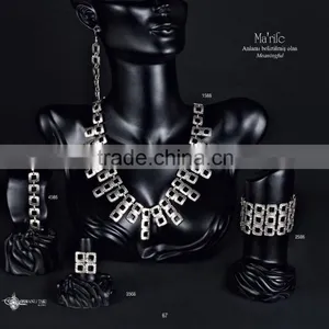 Top Quality Fashion Turkish Style Silver Plated Ring Marife 3566 thumbnail-1