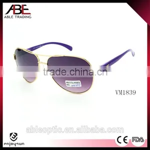 2016 Fashion Classic Uv400 Lens Polarized Glasses Metal Cheap Sunglasses ce Eyewear thumbnail-1