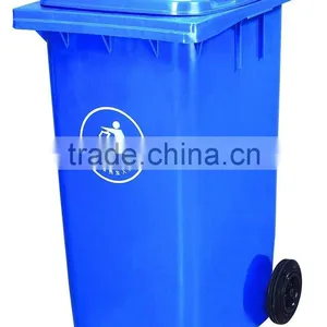 Plastic Wheelie Bin 100L/120L/240L/360L Plastic Outdoor Garbage Bin thumbnail-1