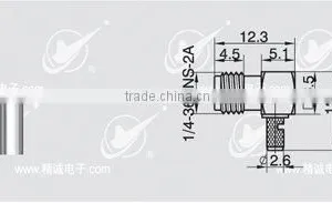 SMA Connector for Flexible Cable thumbnail-1