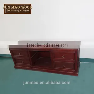2016 NEW Solid Wooden Furniture Living Room Red TV Stand thumbnail-2
