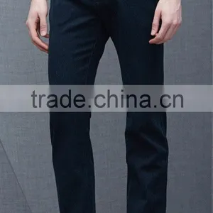 2016 Mens Windproof Winter Business Jeans Pant thumbnail-1