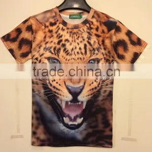 3D Digital Printing Fashion Casual Short-sleeved T-shirt thumbnail-4