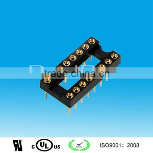 Pitch 2.54mm Wire-Wrap Type Dual-in-line Socket IC Socket thumbnail-1