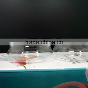 Glass Oil Lamp Shade and Glass Chimney thumbnail-1