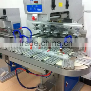 High Precision 6-color Pad Printing Machine With Rotary Conveyor GW-M6/C thumbnail-3