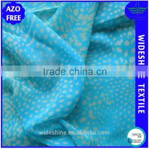 100% Viscose Printed Fabrics Slim Weding Dressn Material Rayon Georgette Cloth thumbnail-3