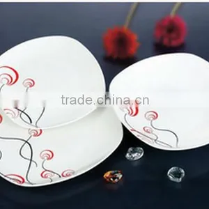 Square Fine Ceramic Dinner Sets for Peru Homewares Made in China thumbnail-3