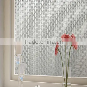 Embossed Cut Glass Pebbles Decorative Window Film Covering thumbnail-4