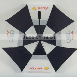 Double Canopy Windproof Automatic Umbrella thumbnail-1