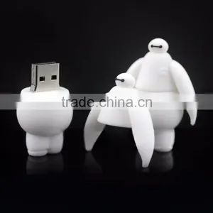 PVC Cartoon Figure USB Flash Drive USB2.0 1MB-256GB for Baymax Fans Quality Choice thumbnail-4