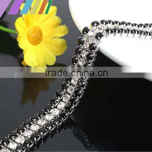 Bling Bling Fashion Latest Fancy Rhinestone Cup Chian For Garments,bags,shoes Decorations YSC12 thumbnail-2
