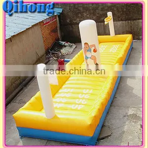 Exclusive Used Popular Inflatable Basketball Courts With Two Goal for Sale thumbnail-1