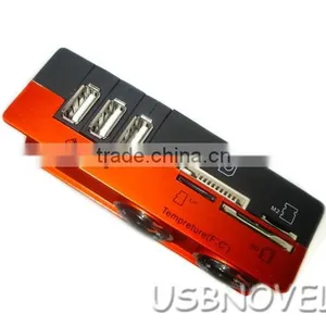 Combo Card Reader With Hub thumbnail-1
