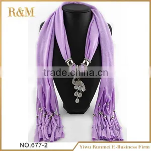 Latest Product Novel Design Acrylic Jewelry Pendant Scarf Wholesale thumbnail-2