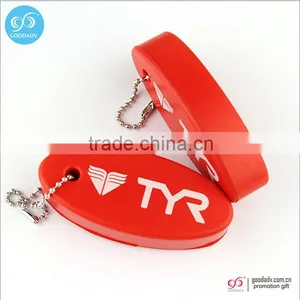 China Custom Keychain Manufacturer Wholesale Souvenirs PU Key Tags Floating Keychains thumbnail-6