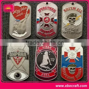 Decorative Metal Name Tag Necklace thumbnail-6