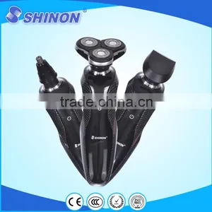 New Arrival 3 Head 3 in 1 12v Rechargeable Electric Shaver thumbnail-1