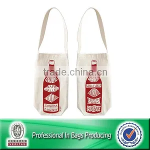 Lovely Design for Canvas Cotton Wine Bottle Bags thumbnail-4