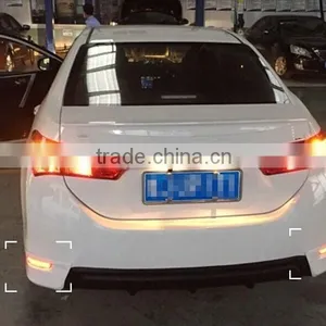 Red Lens LED Rear Bumper Reflectors Light Lamp For Toyota 2012-2013 Highlander Add-on Rear Brake Tail Parking Warning Light thumbnail-6