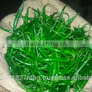Indian Fresh Long,dark Green and Spicy Green Chilli Exporter thumbnail-3