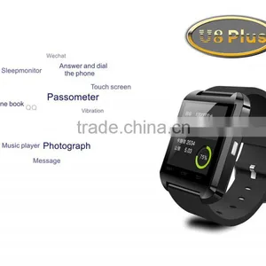 u8 Bluetooth Smartphone WristWatch U8 Plus U Watch for IPhone Samsung S4/Note2/Note3 Android Phone ,ISO System thumbnail-3