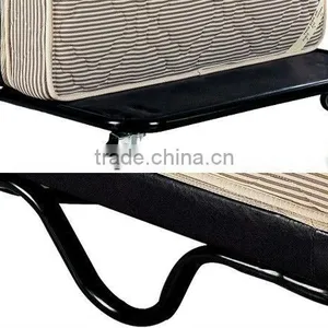 2015 Best Selling Cheap Bed Base Foam Bonnell Spring Dormitory Single Rollaway Bed Frame thumbnail-2