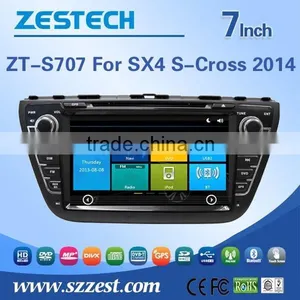 ZESTECH Wholesale Chinese 2 Din Car Dvd for Suzuli SX4 S-Cross 2014 With Car Dvd Stereo Radio /TV AM/FM thumbnail-1