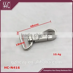 Metal Bags Fitting Snap Hooks D Ring Swivel Hoooks thumbnail-1