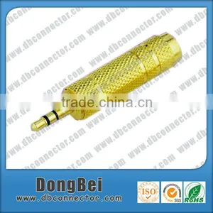 Gold Plated Audio Connector High Quality Copper Metal Banana Plug thumbnail-1