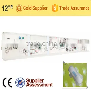 High Absorbent Cotton Lady Sanitary Napkin Machine thumbnail-1