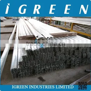 Galvanized Steel Lock Profile for Plastic Film Greenhouse thumbnail-2