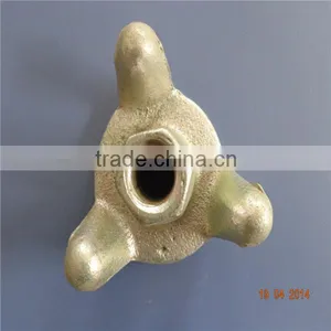 Formwork Cast Iron Tie Rod Wing Nut With Three Claws thumbnail-1