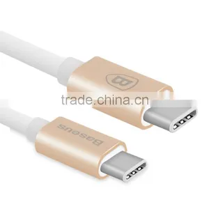 2A Baseus Gather Series Type-C to Type-C Cable for Macbook + Type-C Luxury Gold Type-C Data Cables thumbnail-2