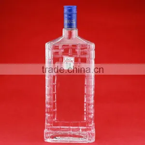 Hot Sell Spirit Wine Bottle Empty Spirit Bottle 500ml Vodka Bottle thumbnail-1
