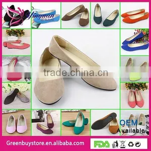 2015 New Women's Flat Shoes Matte Surface Shallow Mouth Single Work Shoes Simple Sexy Female Boat Shoes Wholesale thumbnail-2
