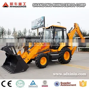 1.2m3 Bucket Capacity Backhoe Loader 8ton Backhoe Loader Brands thumbnail-1