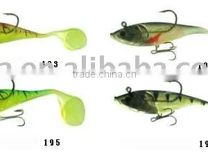 High Quality Plastic Soft Fishing Bait Swimbait thumbnail-1
