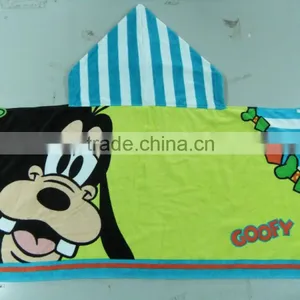 Mickey 100% Cotton Printed Beach Towel ,Baby Hooded Towel thumbnail-2