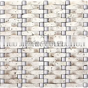 Fico 2016 New !MG-414 Natural Stone Mosaic Tiles thumbnail-4