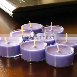 Customized Pure Soy Scented Tea Light Candle Wholesale thumbnail-1