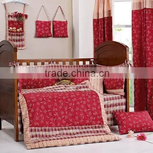 100%cotton Baby Crib Bedding Set thumbnail-1