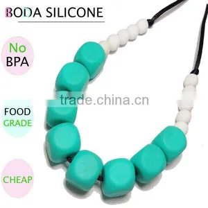 Chian Manufacturer Teeting Necklace Silicone Necklace thumbnail-2