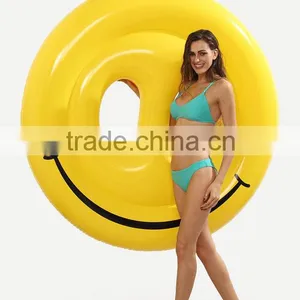 Funny Inflatable Smileface Pool Floats/inflatable Pool Mattress for Summer Holiday thumbnail-4