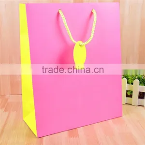 Luxury Custom Made Cheap Shopping Fashion Popular Hand Paper Bag thumbnail-1