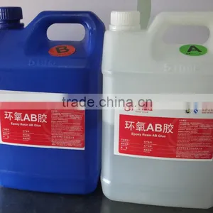Bubble Free Yellow Resistance Epoxy Resin AB Glue for 3D Dome Stickers Coating Factory thumbnail-5
